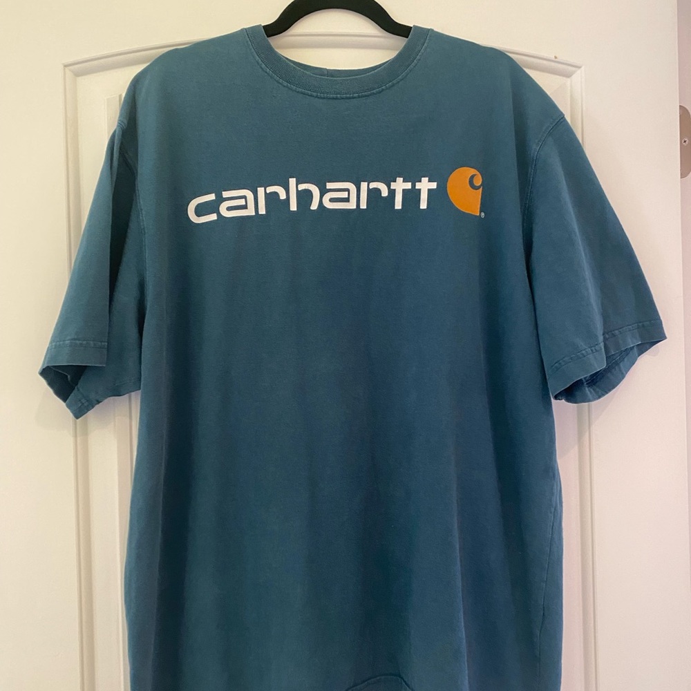 Teal Carhartt Tee Shirt